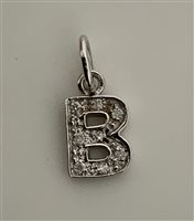Charm Bolzoni in Oro bianco Diamante 0.03 Ct C0245-B - C0245-B